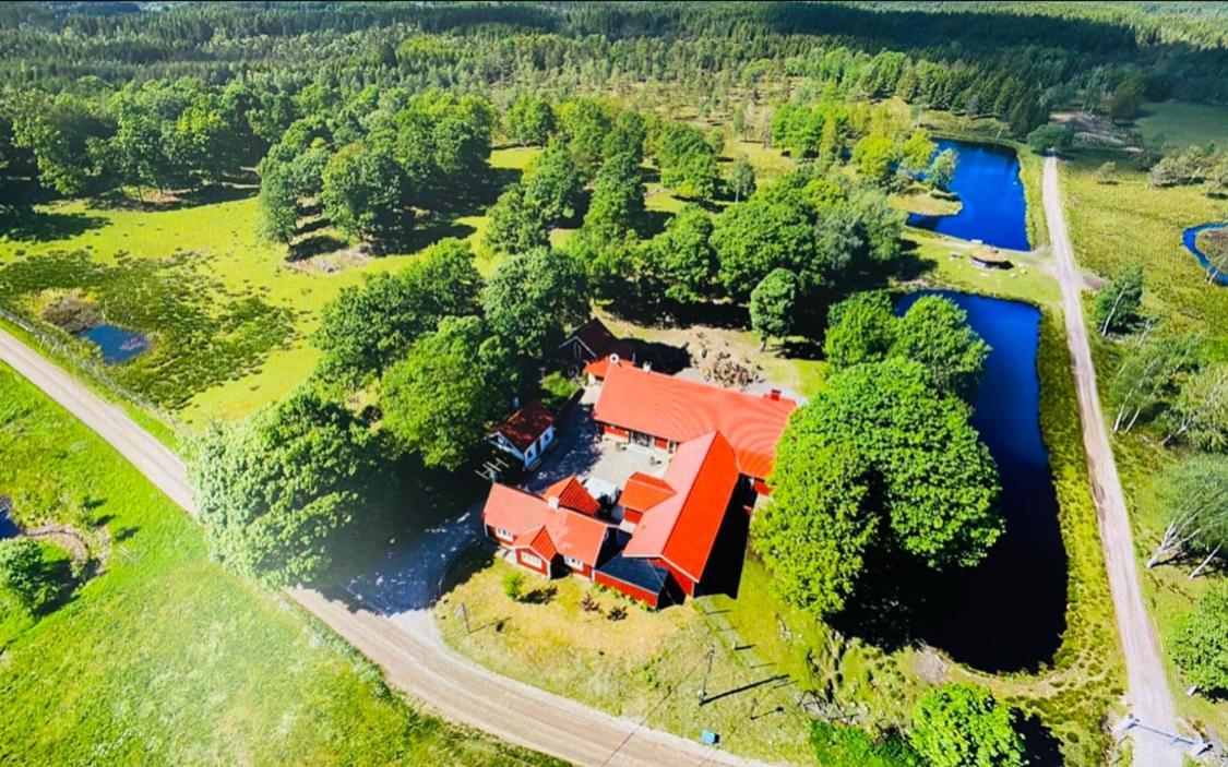Stuga - Ulvereds Hjorthaegn Laholm Esterno foto